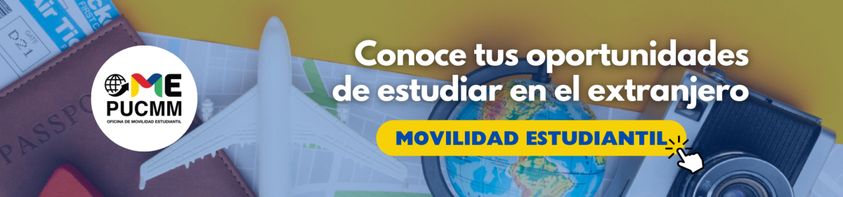 Banner movilidad estudiantil PUCMM